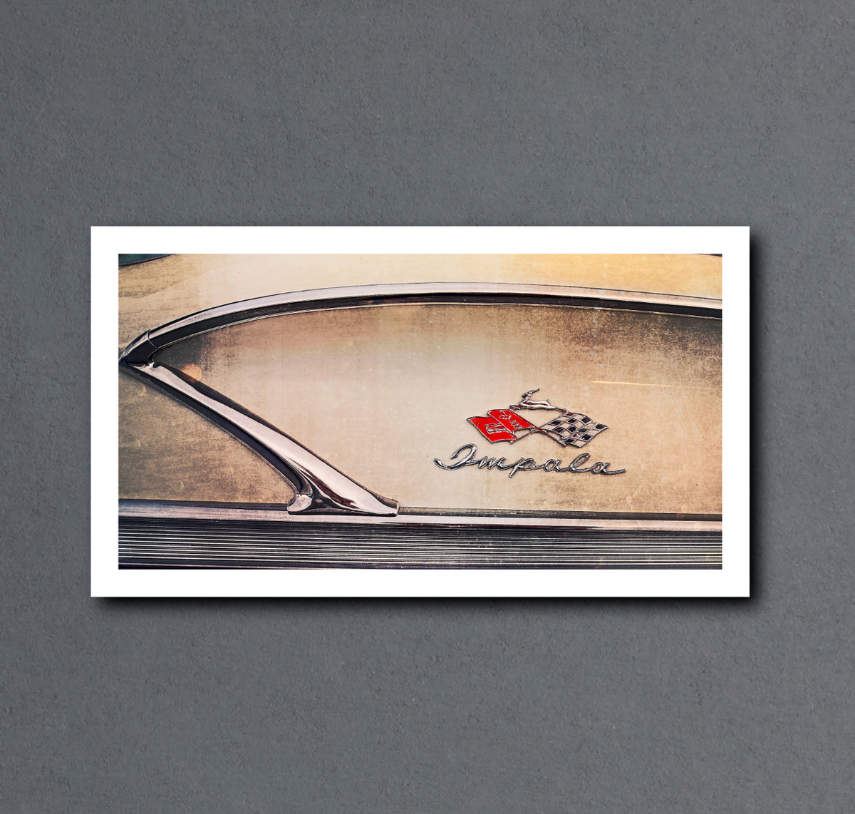 1958 Chevrolet Impala American classic car  details fine art photography wall art print by Douglas Carr – Oslo Art Prints