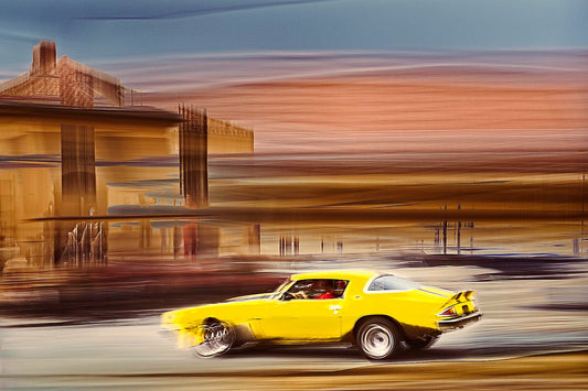 Automotive Limited Edition wall art print of American classic  vintage Ford Mustang motor car by Douglas Carr Photography 