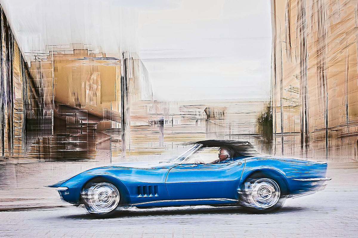 Vintage AMCAR, Sports cars & American classic car fine art wall photo prints. Art by Douglas Carr Photography. 