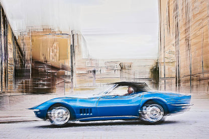 Vintage AMCAR, Sports cars & American classic car fine art wall photo prints. Art by Douglas Carr Photography. 